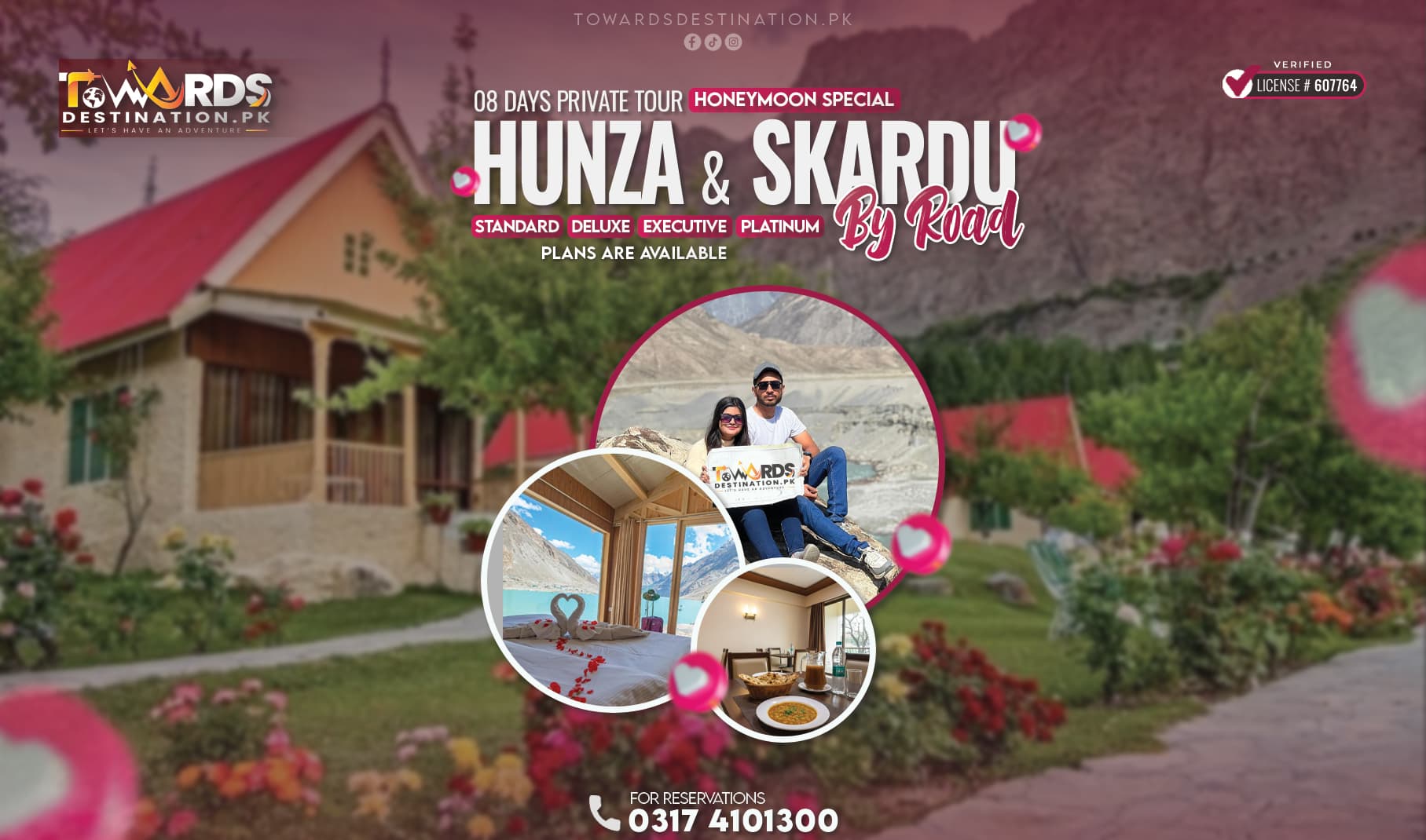 HUNZA & SKARDU — Honeymoon Special Trip (08 Days)