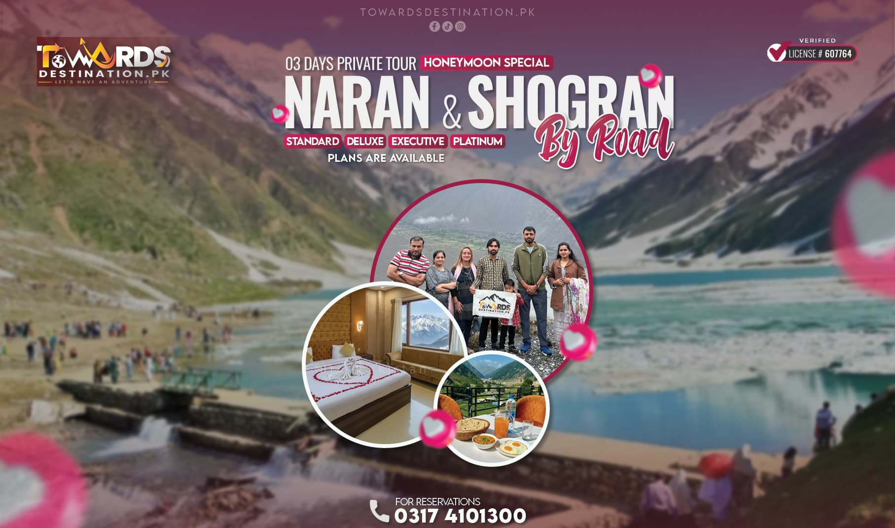 NARAN & SHOGRAN — Honeymoon Special Trip (03 Days)