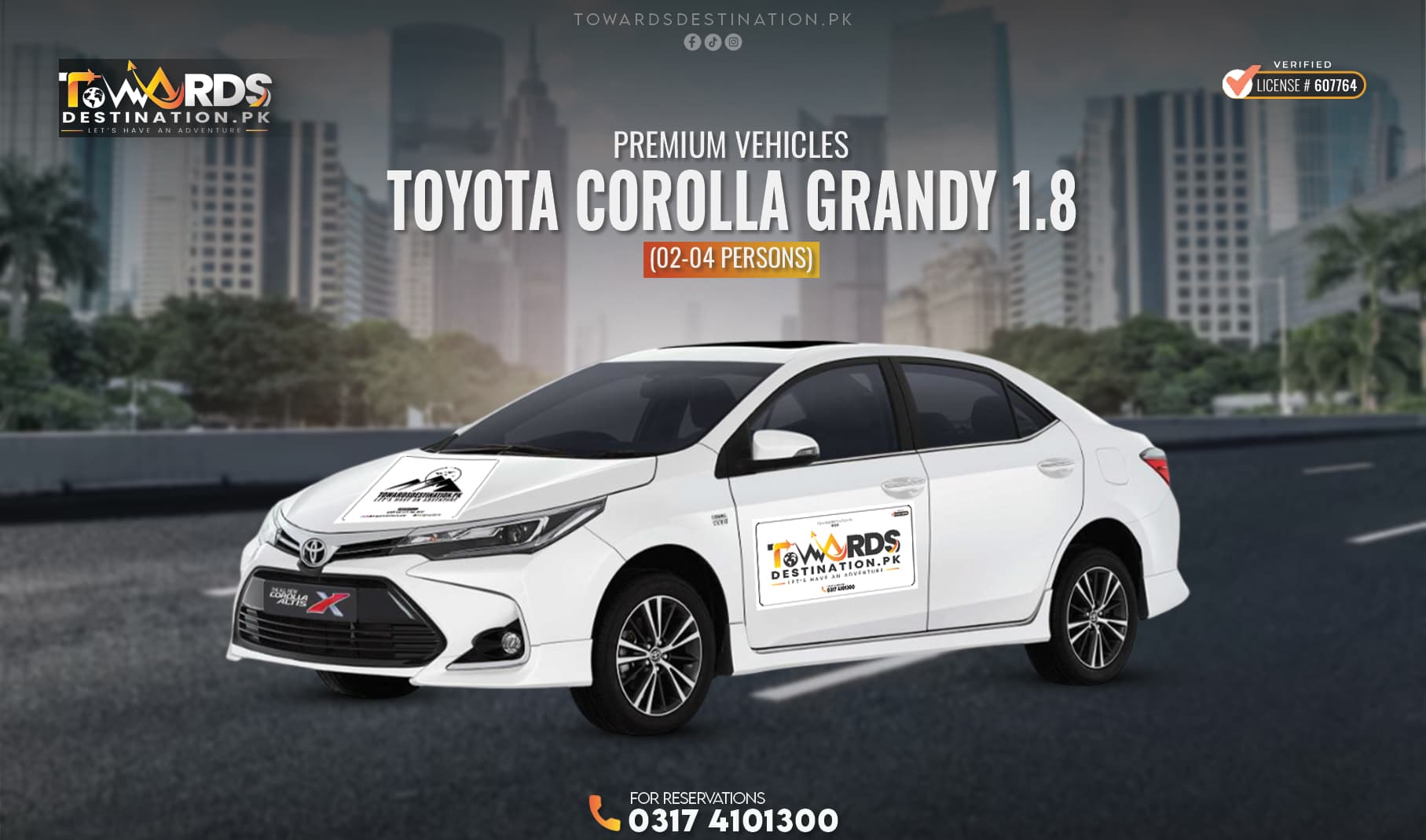 Corolla Grandi X 1.8
