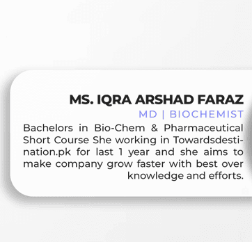 Mis Iqra Arshad Faraz